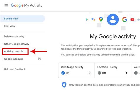 myactivity.google.com history|Activity controls .